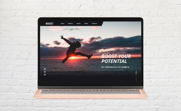 CORPORATE　WEBSITE(PC)/人材派遣会社