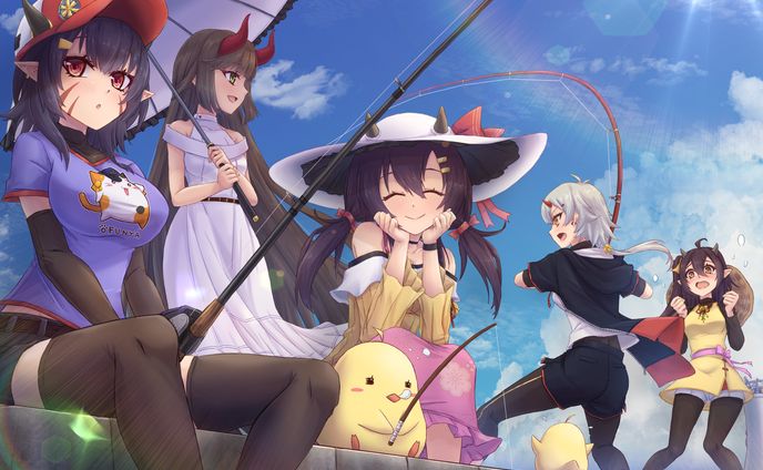 【アズレン】5周年ファンアートあてちゃんず
