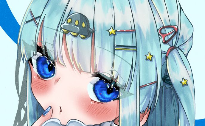 フリーアイコン@創作の女の子
