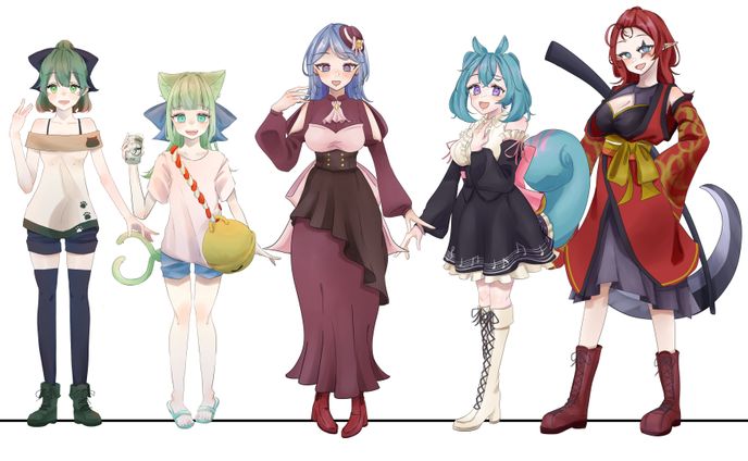 立ち絵まとめ(イリアム)
