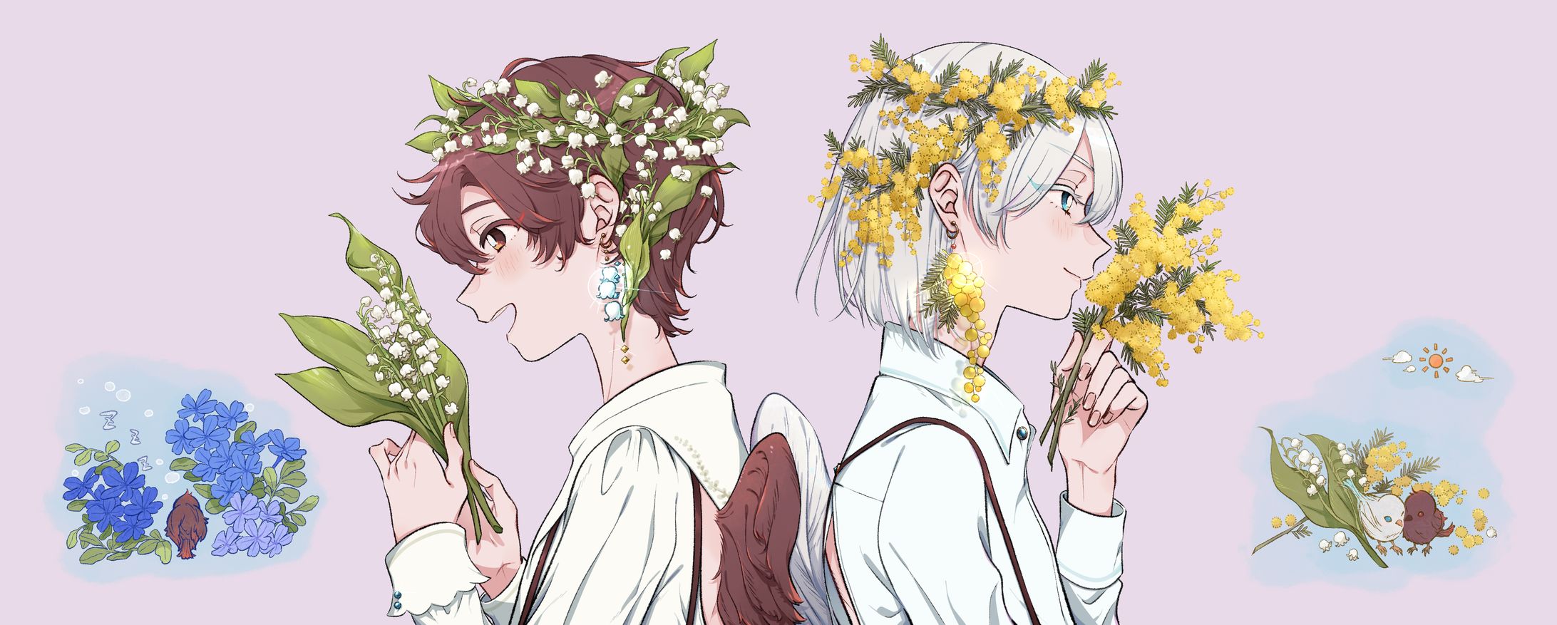 【仕事絵】同人誌表紙イラスト-1