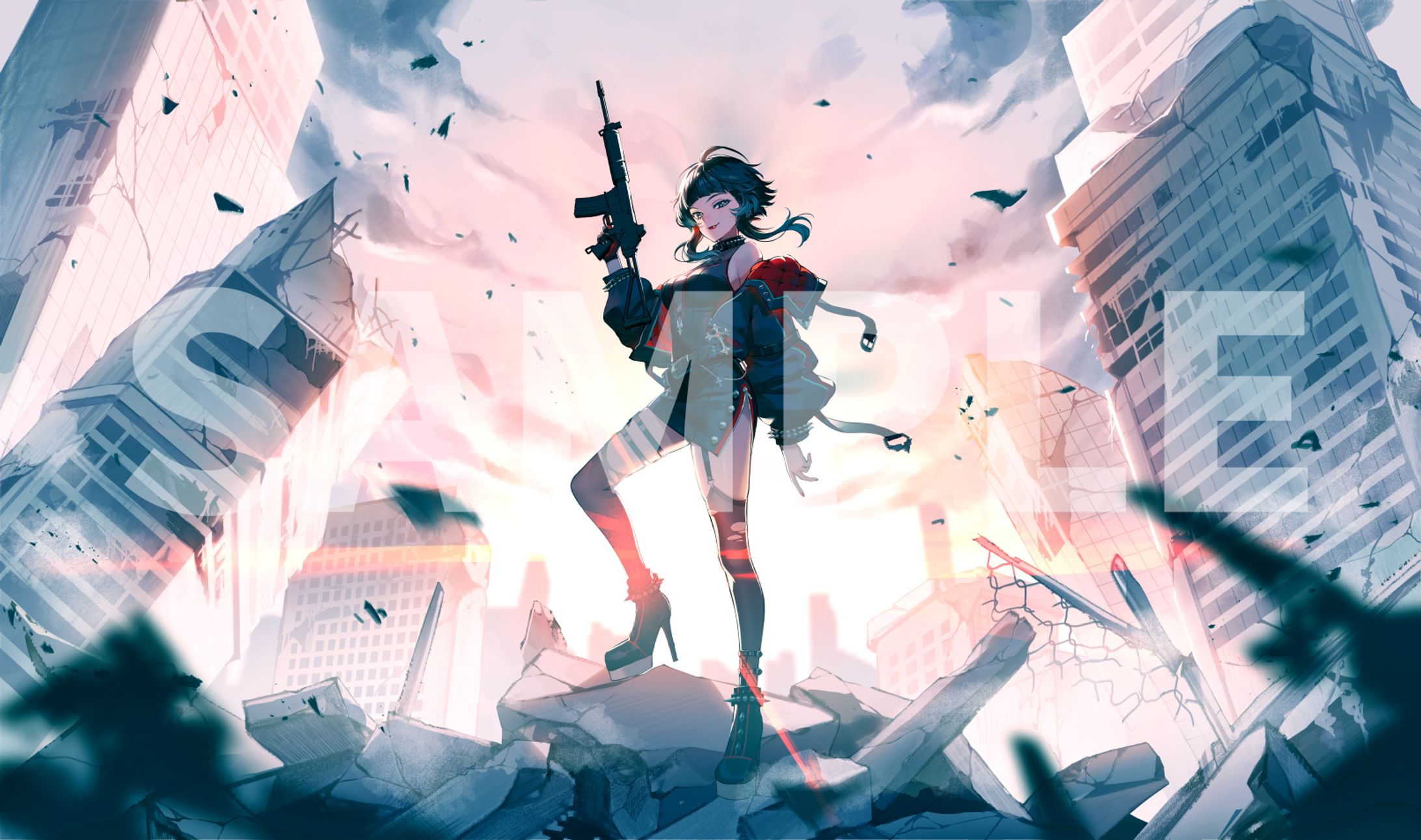 【ご依頼】人生つみこ様オリジナル楽曲イメージイラスト-1