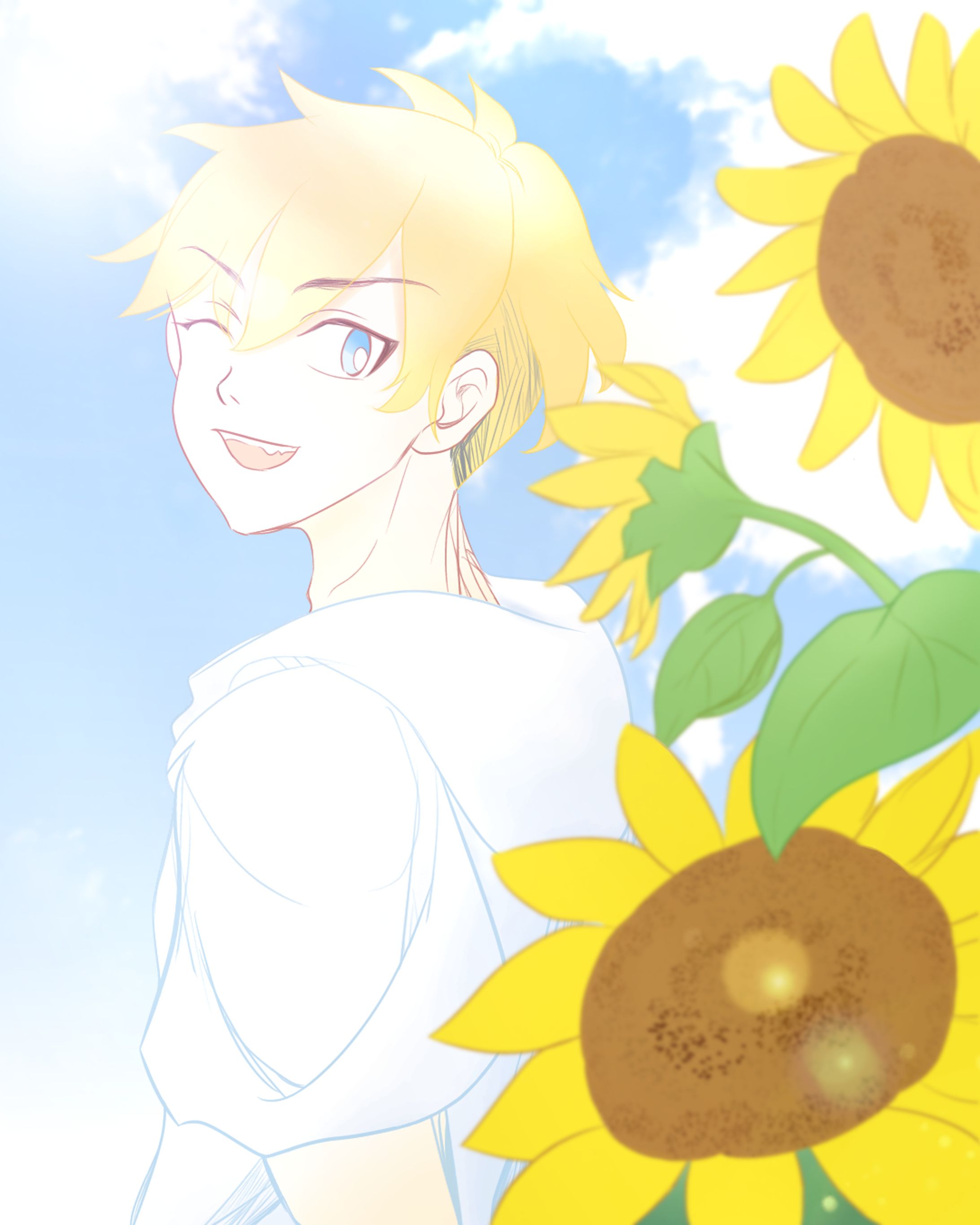 Chifuyu&Sunflowers-1