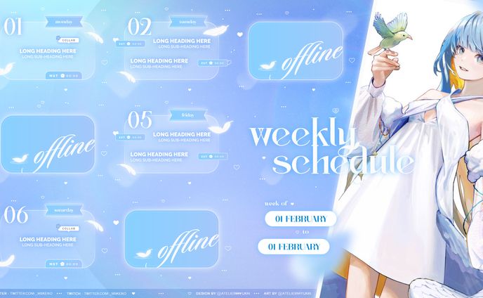Miikeko Schedule