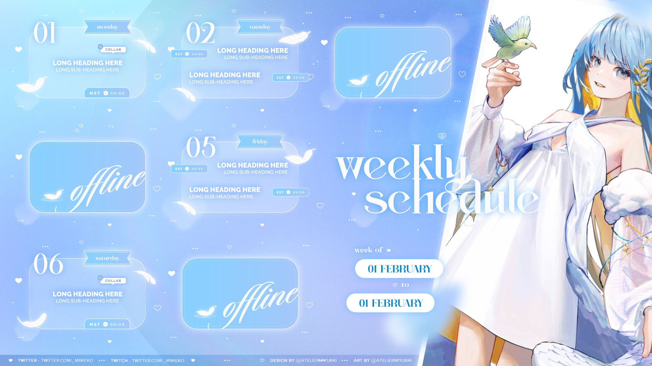 Miikeko Schedule-1