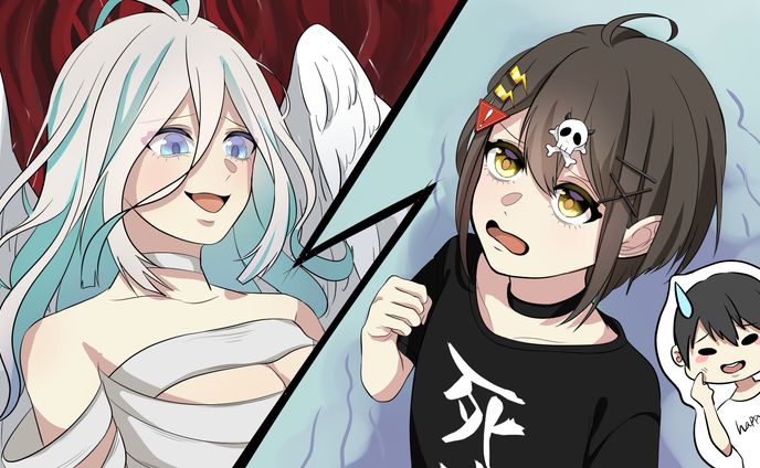 イラスト漫画 清書