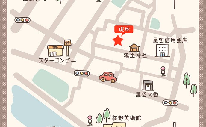 個人制作、地図