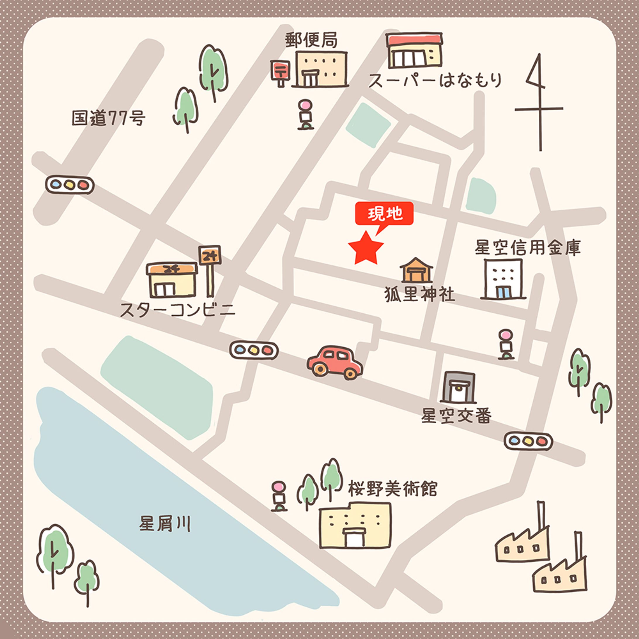 【自主制作】地図-1