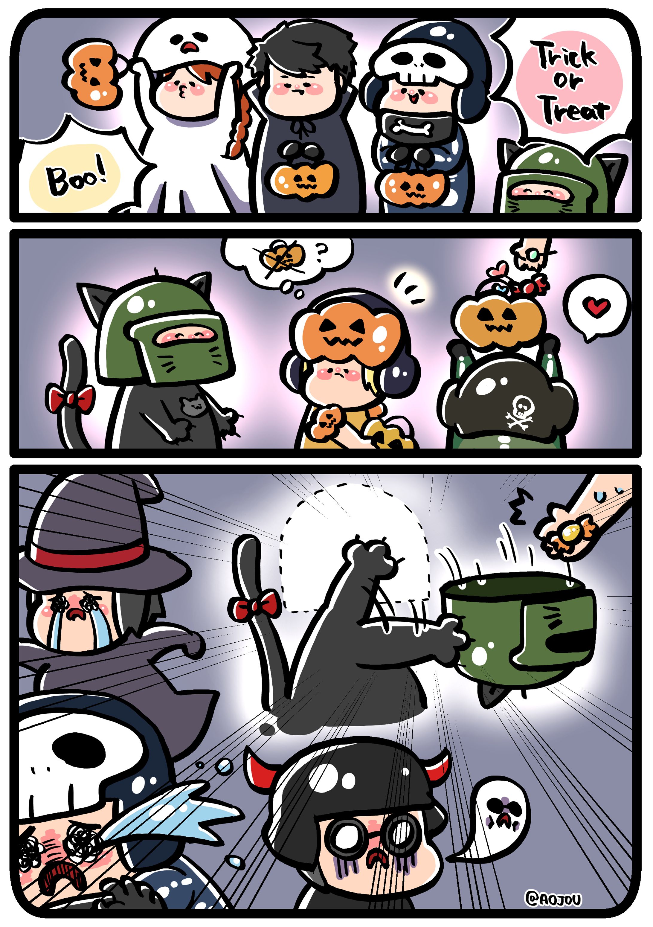 1ページ漫画まとめ（ゆるいデフォルメ）-1