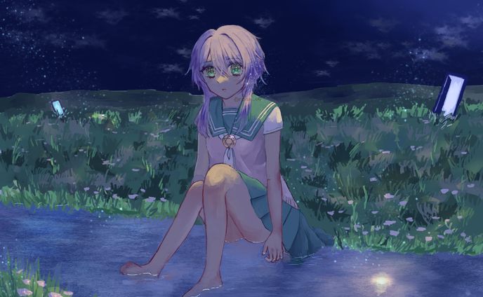 オリジナルキャラクターイラスト