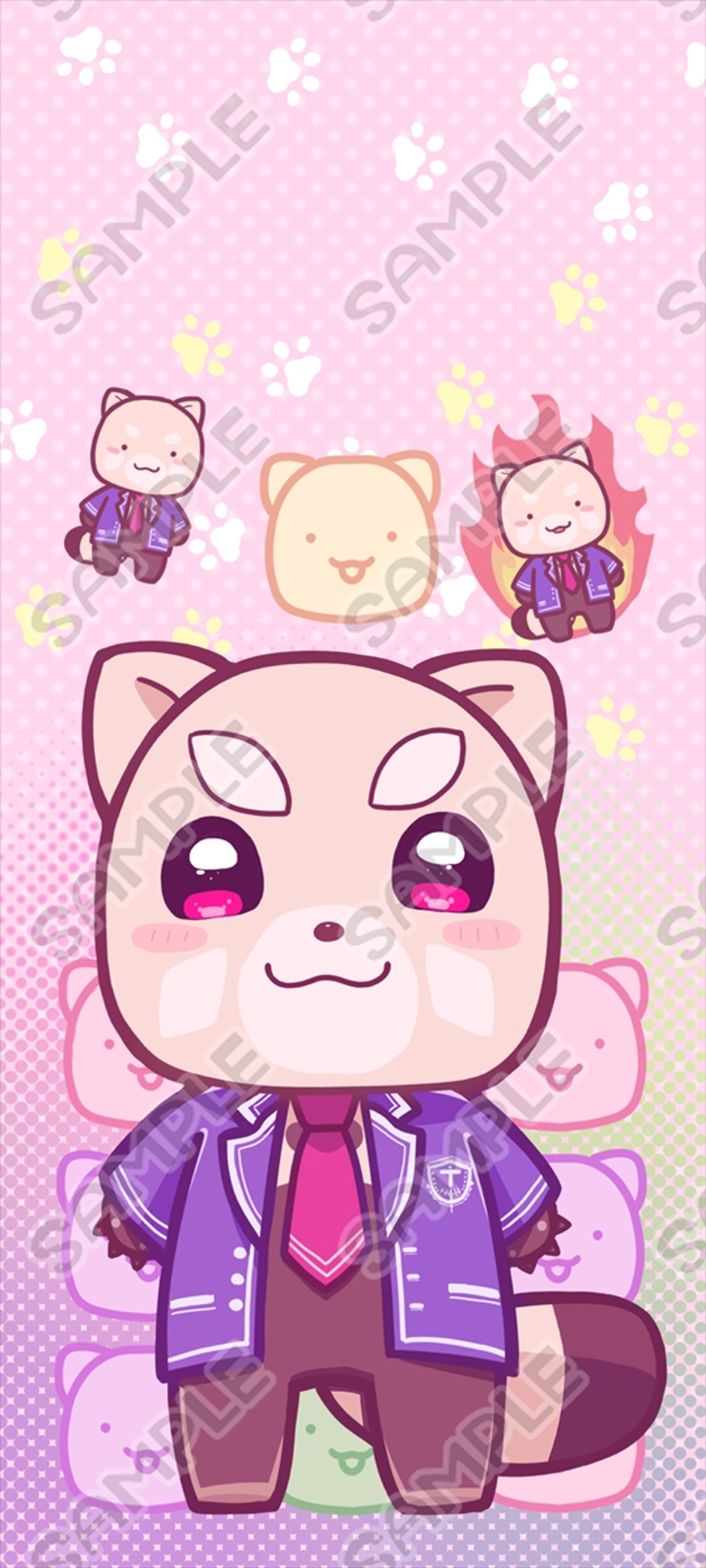 【お仕事】スマホ壁紙デザイン・SDイラスト-1