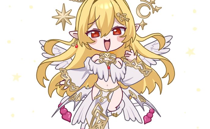 SDイラスト(TRILLIONSTAGE/七天八十院アエギス様)