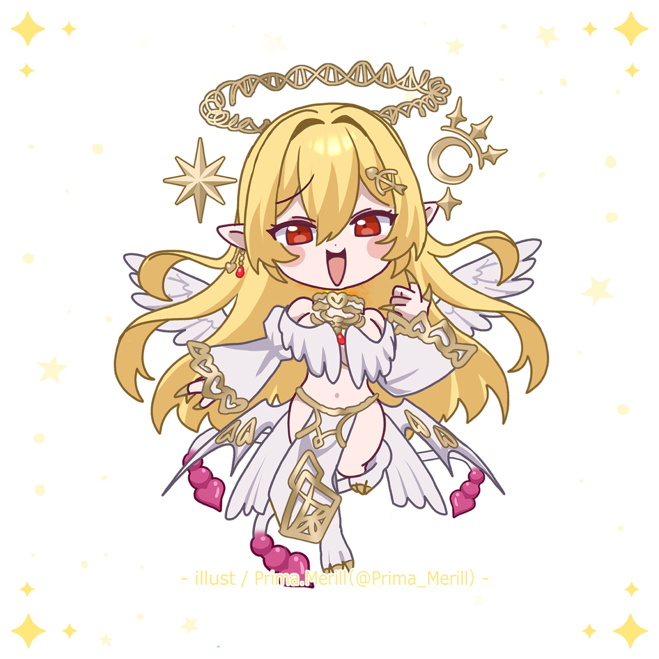 SDイラスト(TRILLIONSTAGE/七天八十院アエギス様)-1