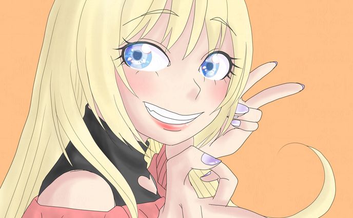 「今日の参考ポーズ」ちゃん
