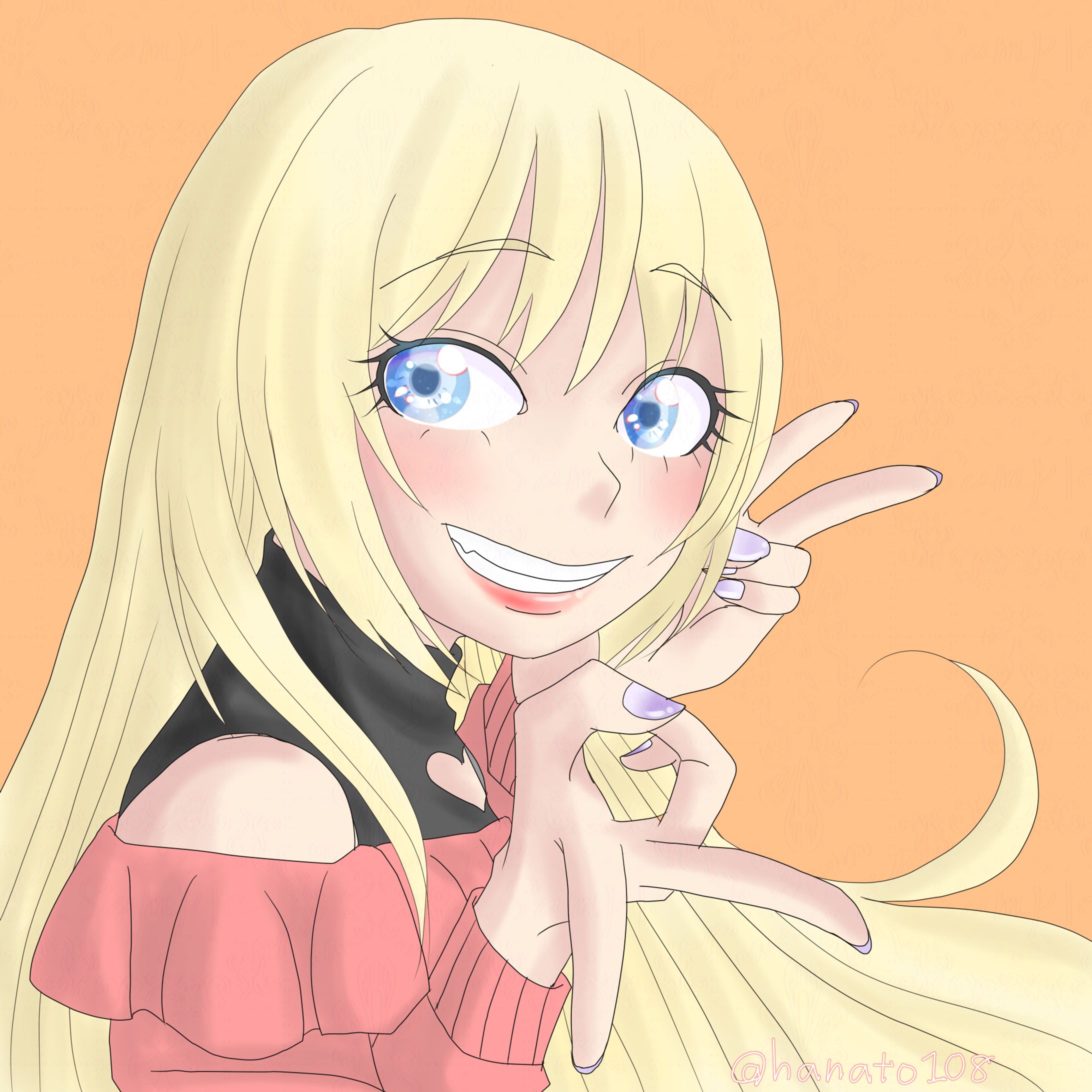 「今日の参考ポーズ」ちゃん-1