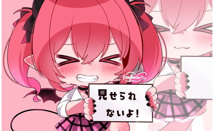 同人、デフォルメイラスト