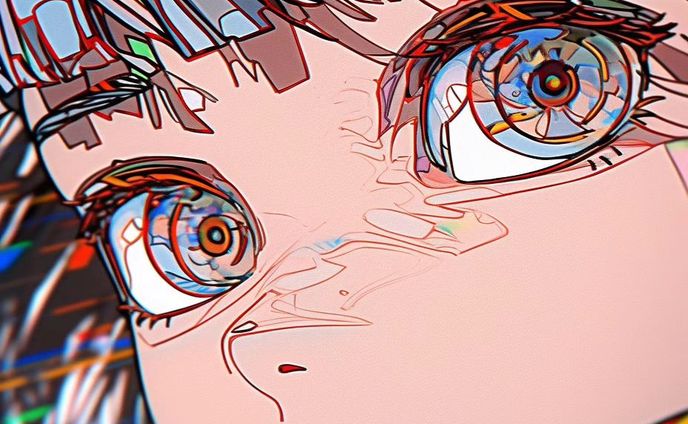 目ヂカラ　#aiart #aiイラスト #generativeart