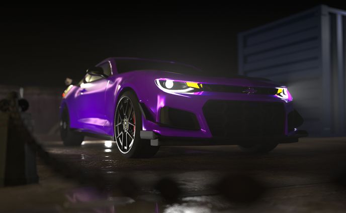 HardSurface Model | Chevrolet Camaro ZL1 
