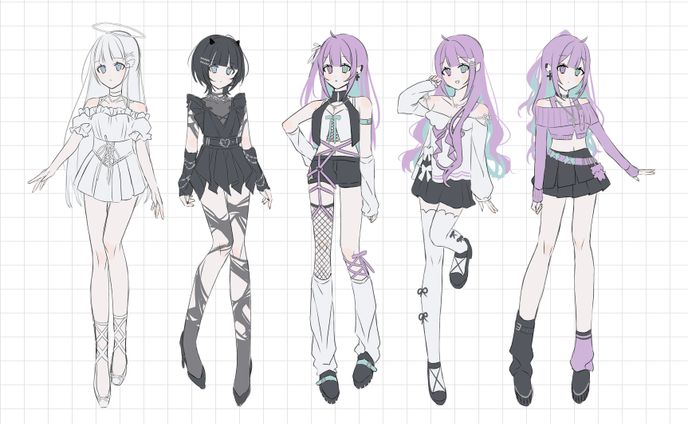 iriam、衣装デザイン