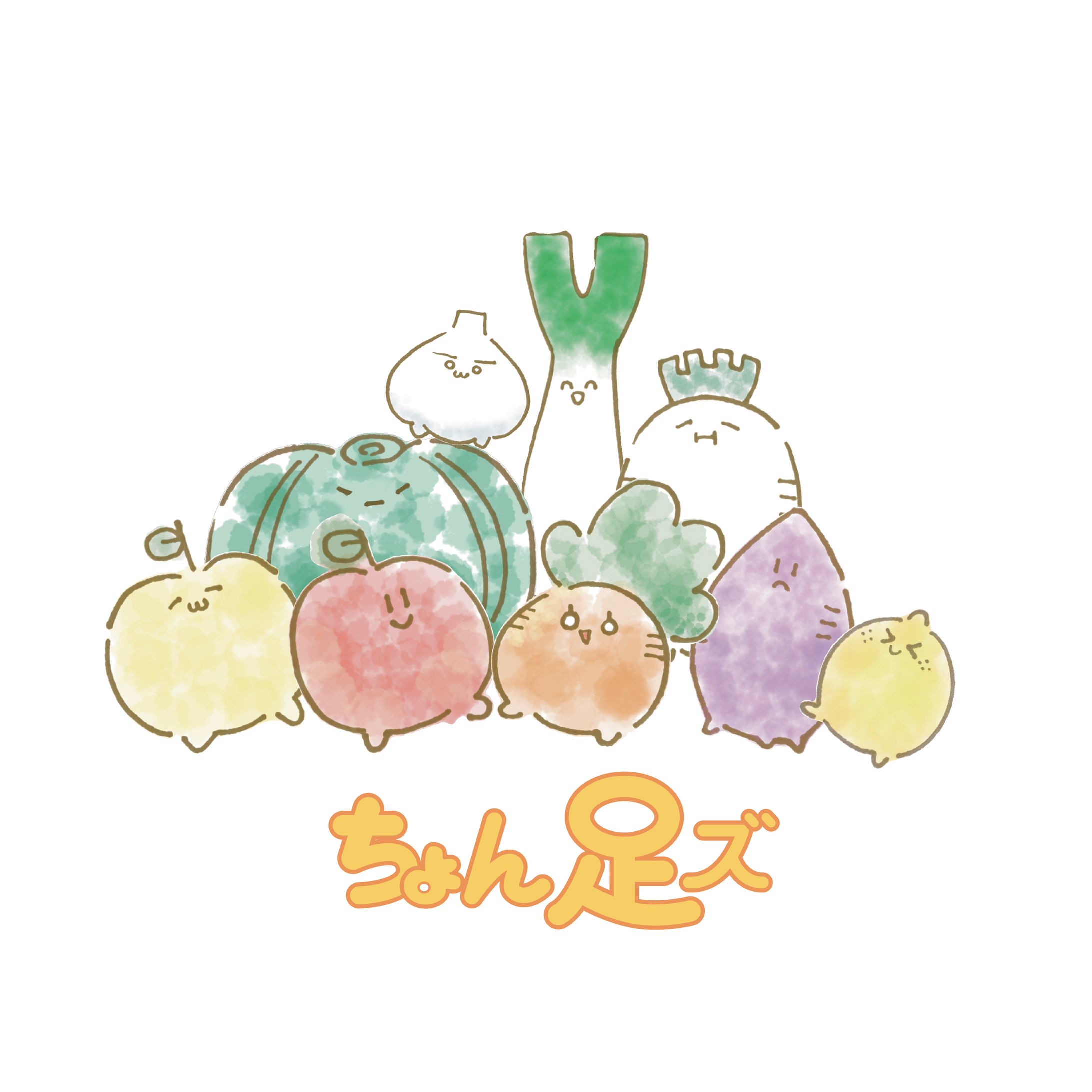 オリジナルキャラクター「ちょん足ズ」-1