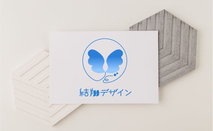 「結翔デザイン」様ロゴ