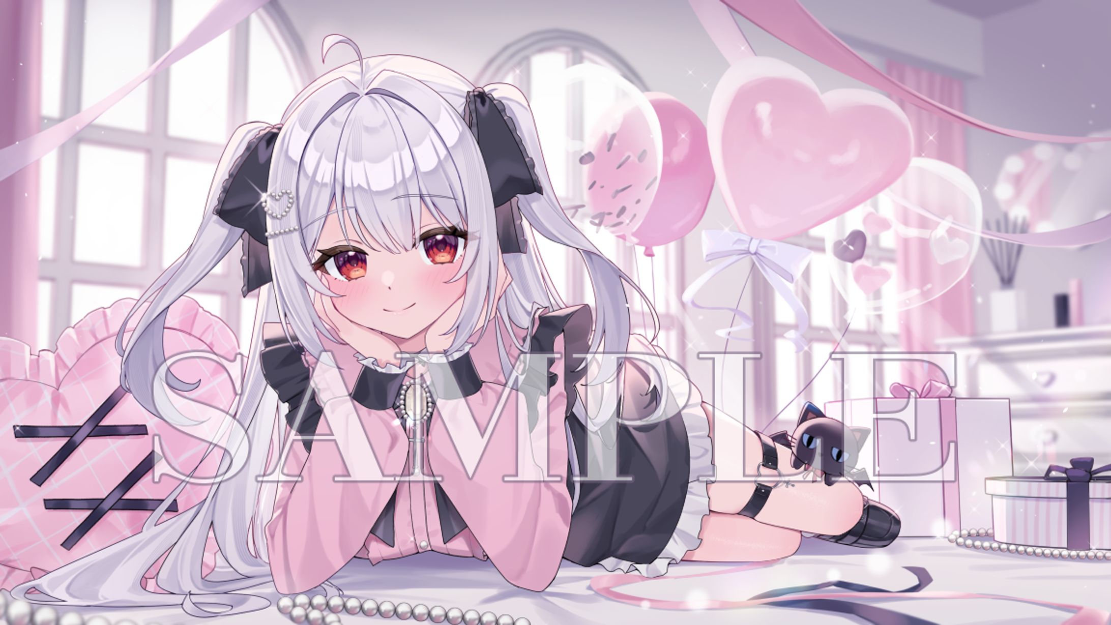 夜宮るな様　活動４周年記念グッズイラスト-1