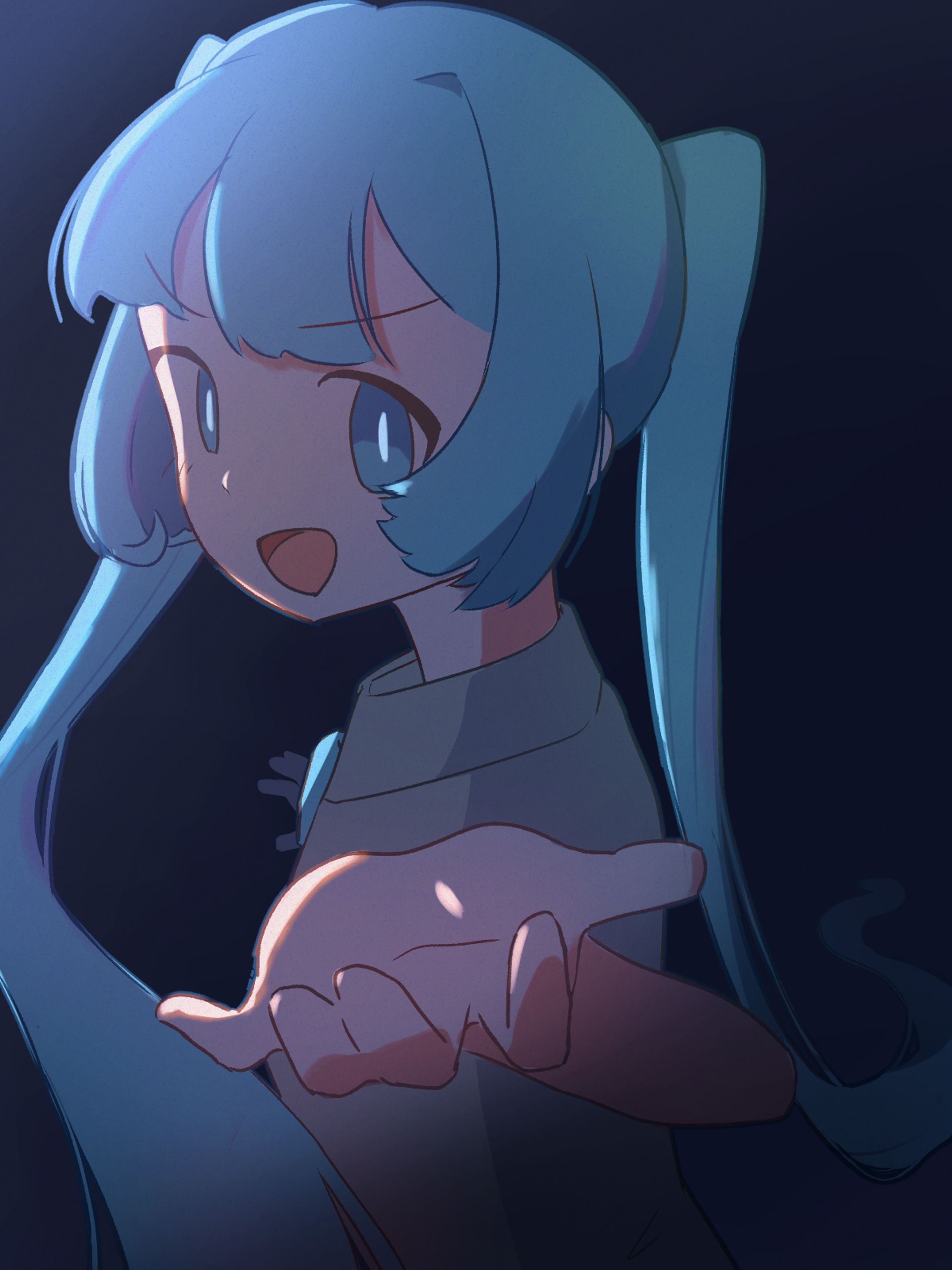 初音ミク生誕祭2025用イラスト-1