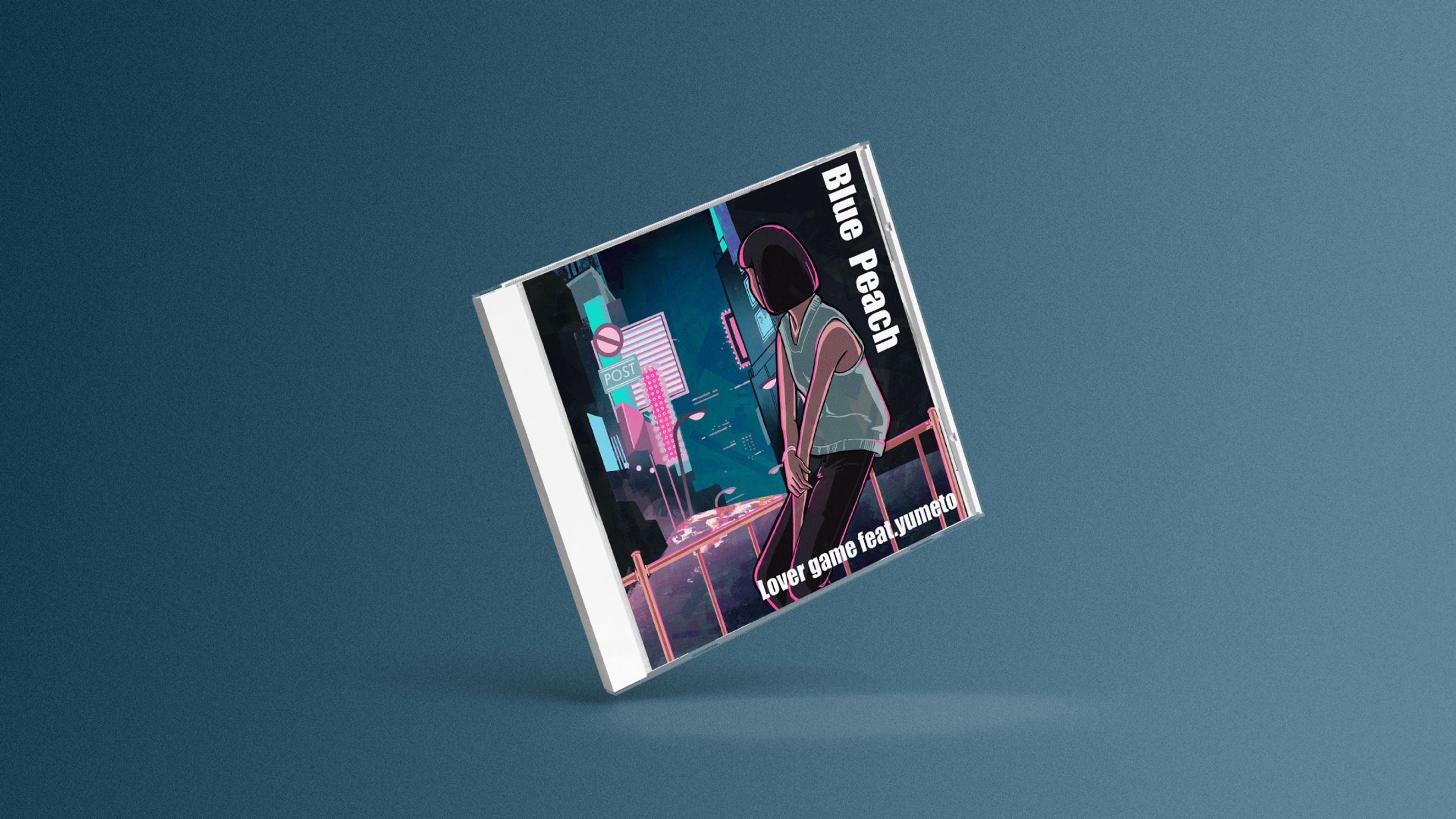 2021.6 Blue Peach『Lover game feat.yumeto』シングルジャケット制作-1