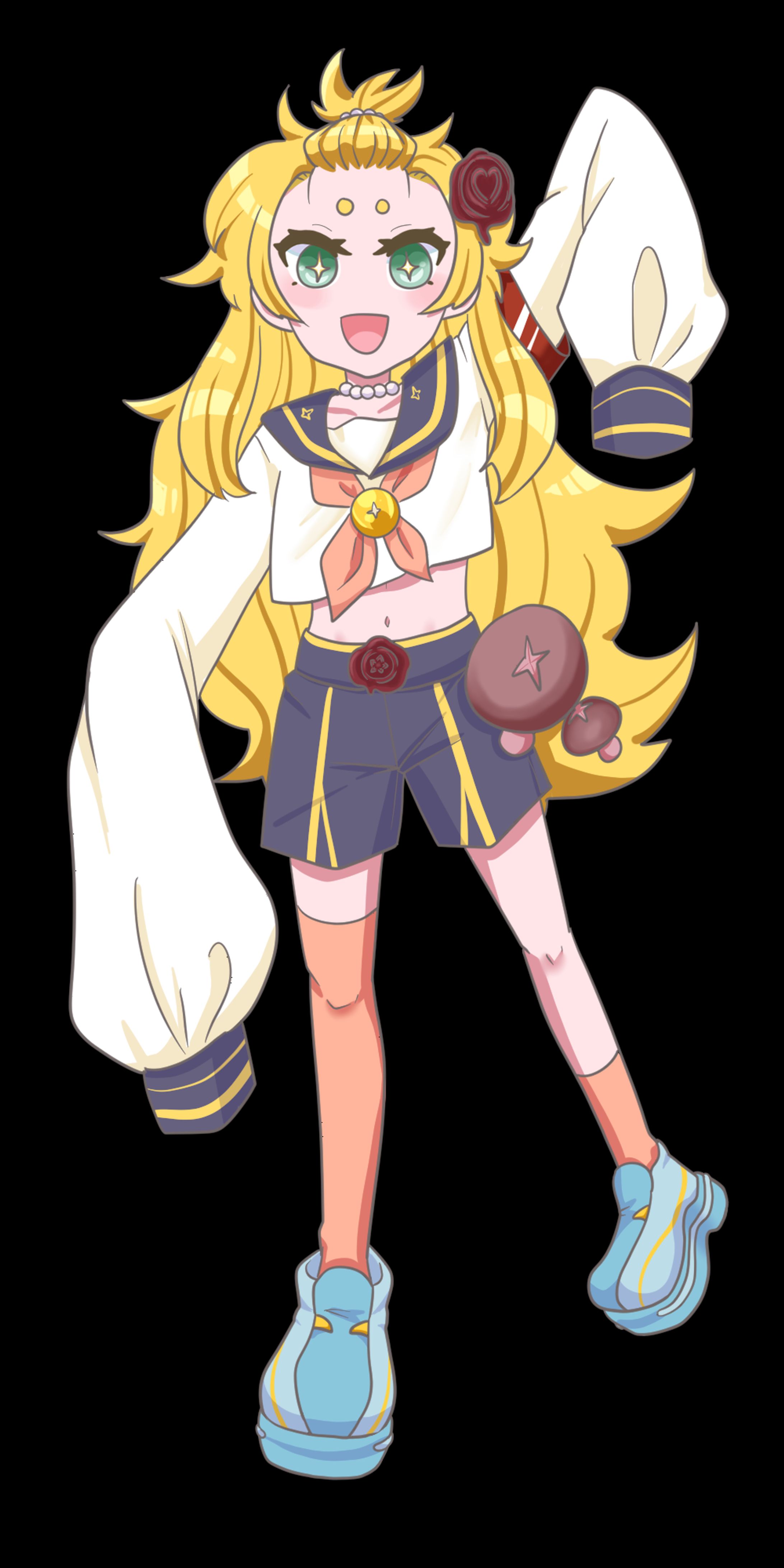 IRIAM対応立ち絵少女①-1