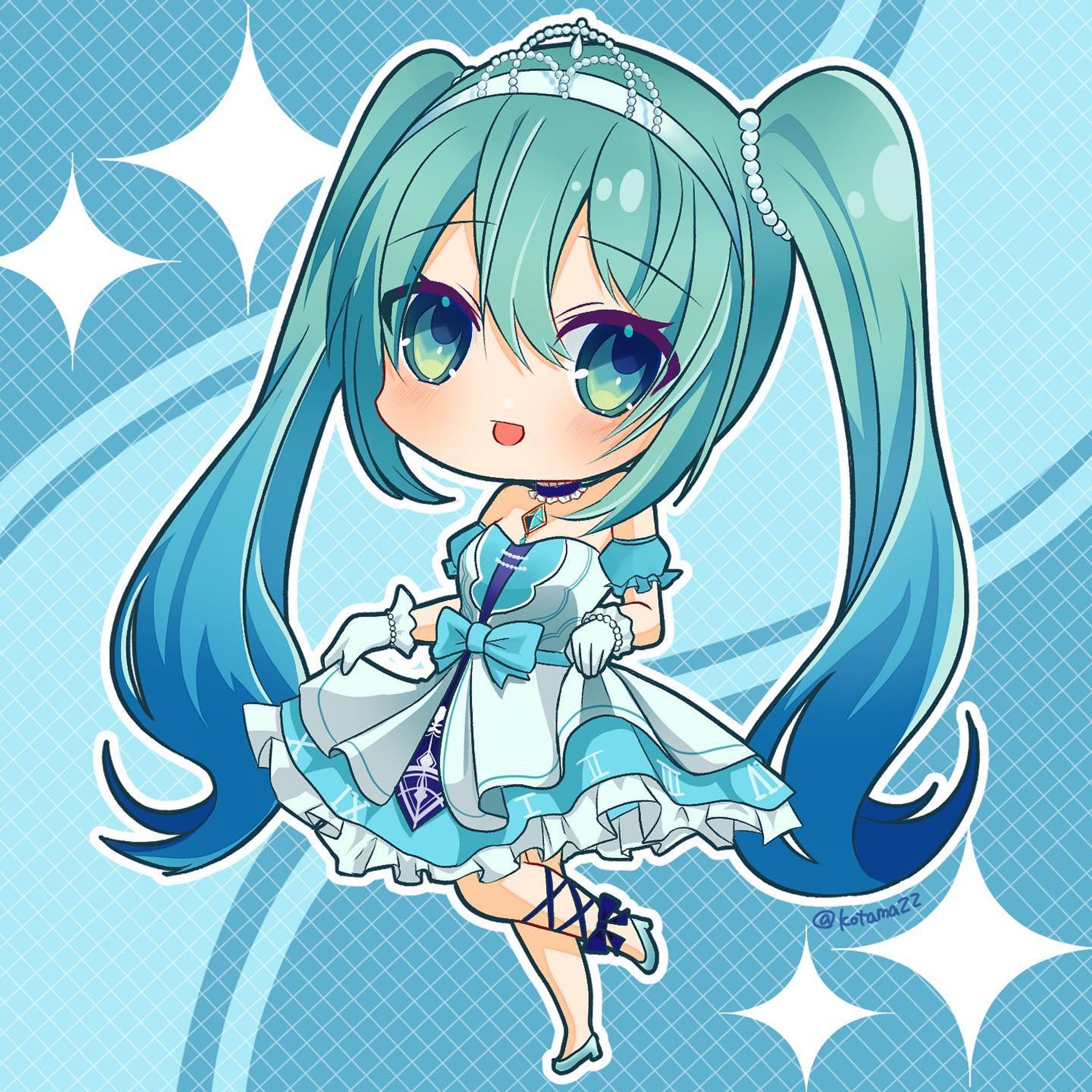 【二次創作】おしおしお先生　初音ミク-1