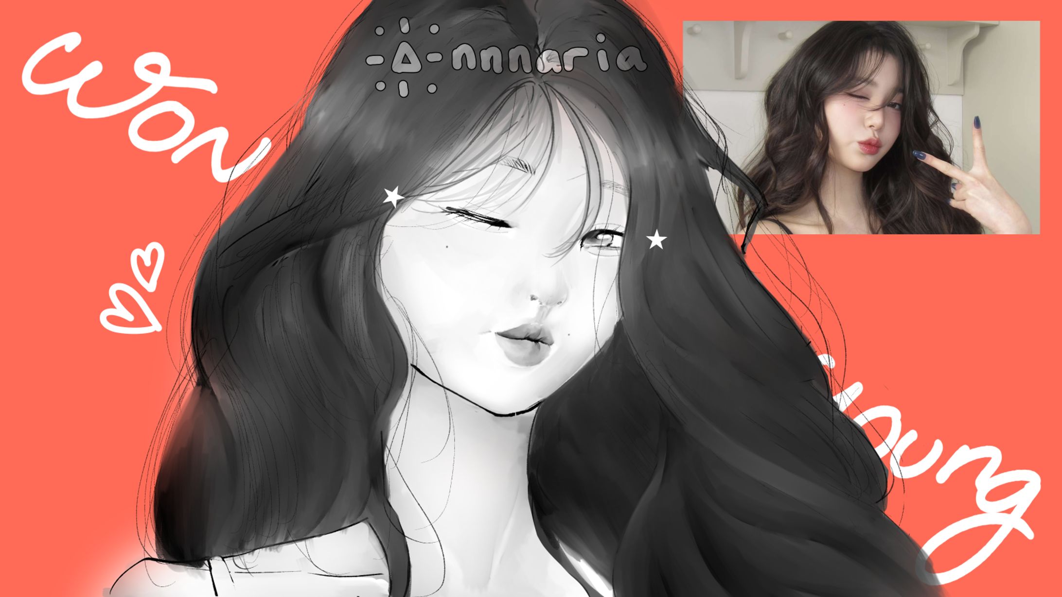 Black and White Portrait -1