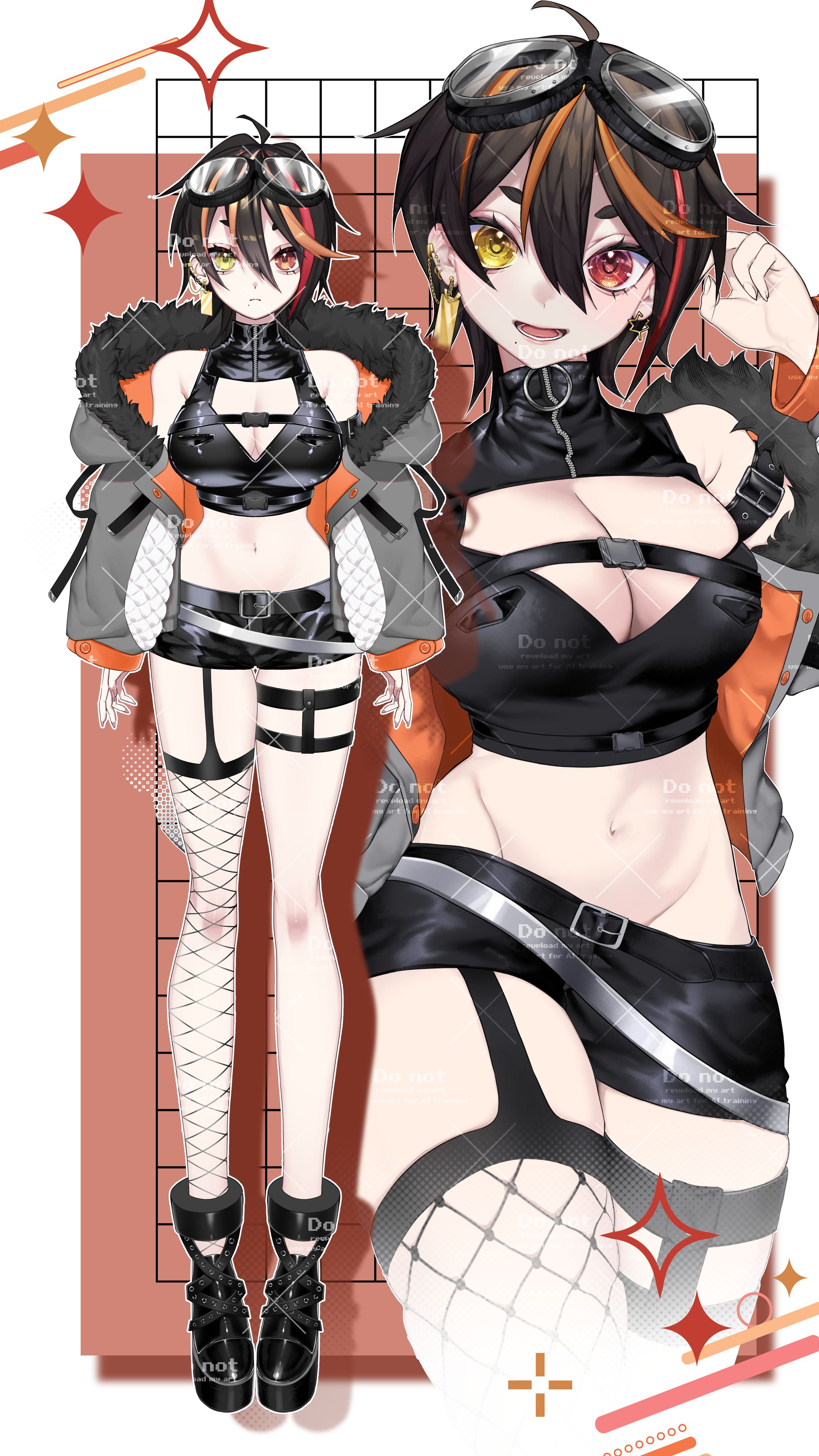 紡玖彰様Live2dパーツ分けデータ・キービジュアル-1