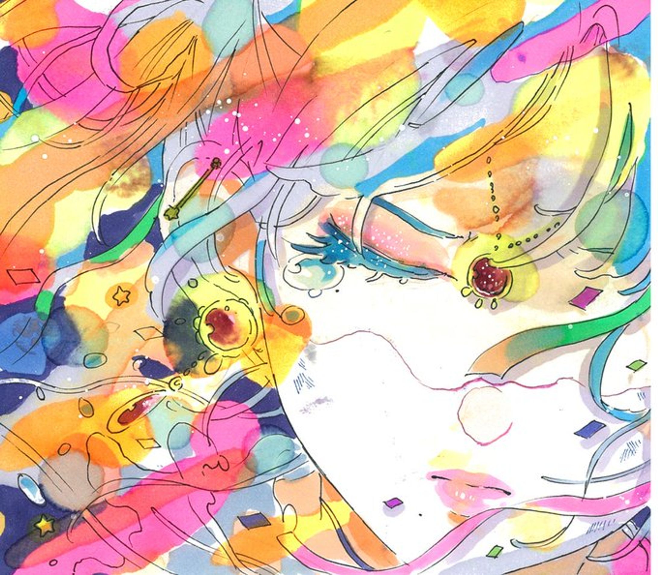 コピックインクを使用したイラスト-1