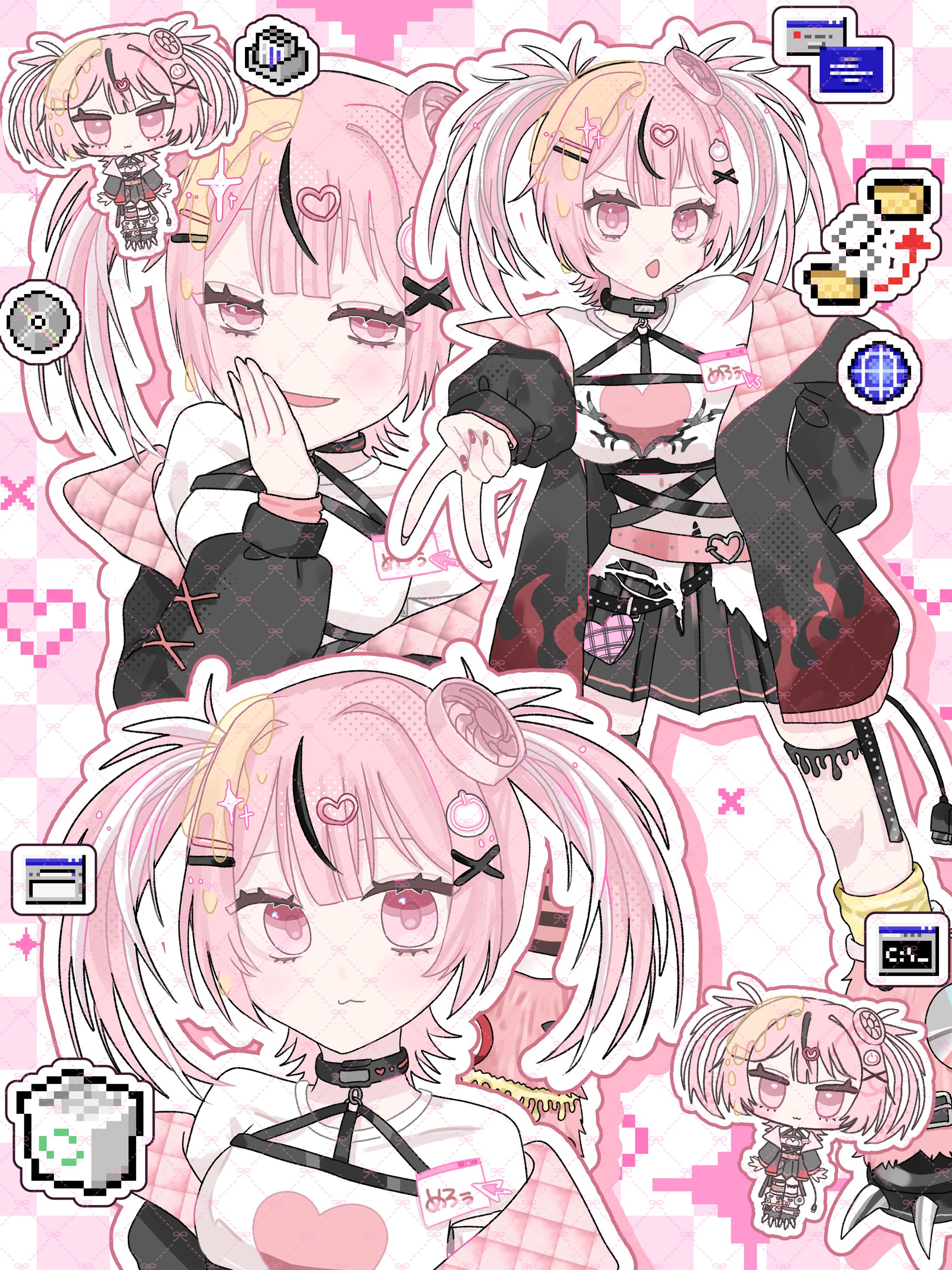 詰め込みイラスト / 愛吐めろぅ様-1