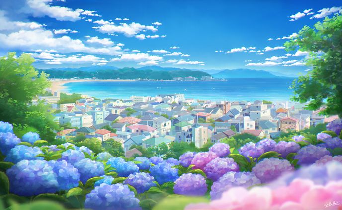 お仕事情報、風景画