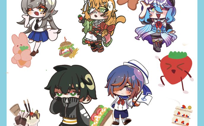 御依頼:デフォルメイラスト料金表