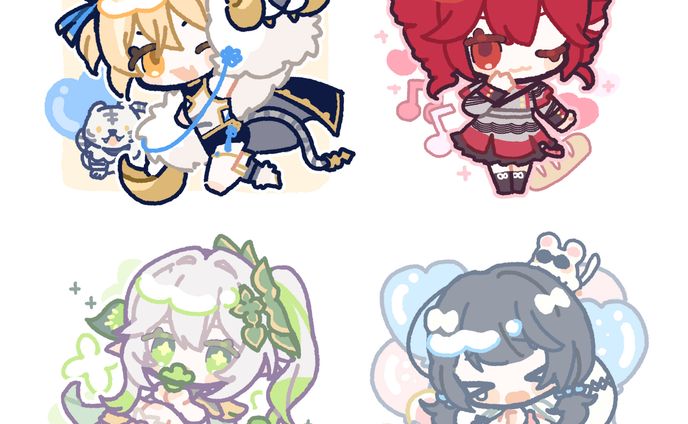 【二次創作】ミニキャラまとめ