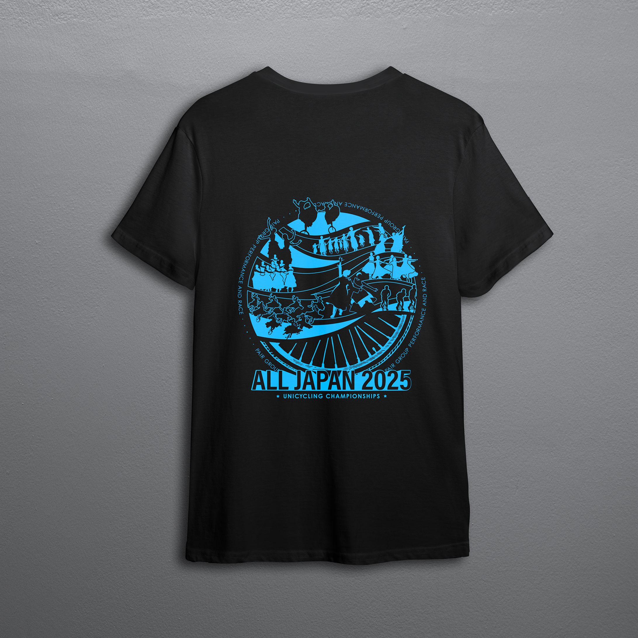 【T シャツデザイン】 2025年全日本大会記念Tシャツ-1