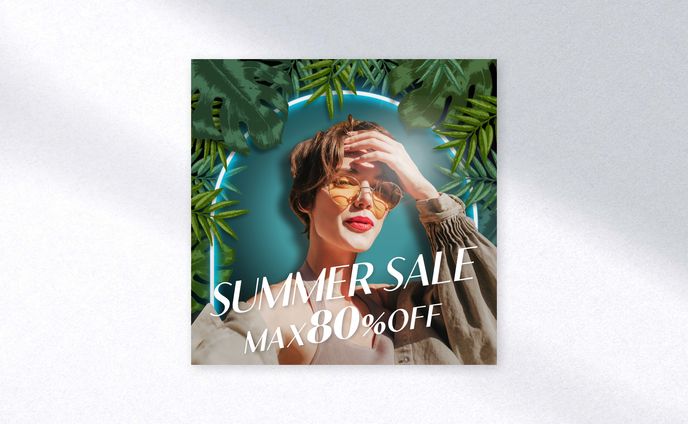 バナー制作 - SUMMER SALE