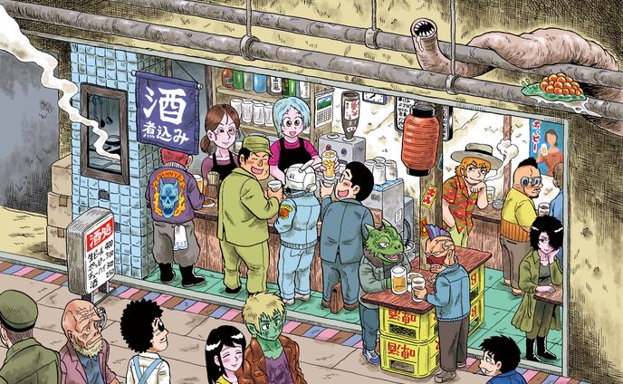 イラストレーター、漫画家、ジャケット