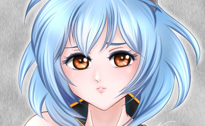 猫耳ちゃん落ち込み