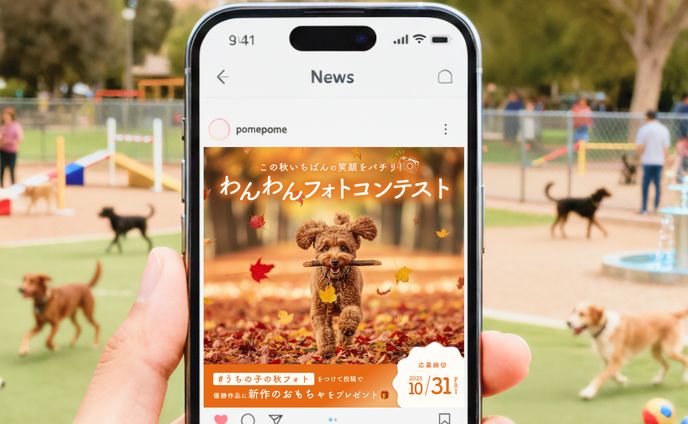 ドッグフォトコンテスト/SNS バナー