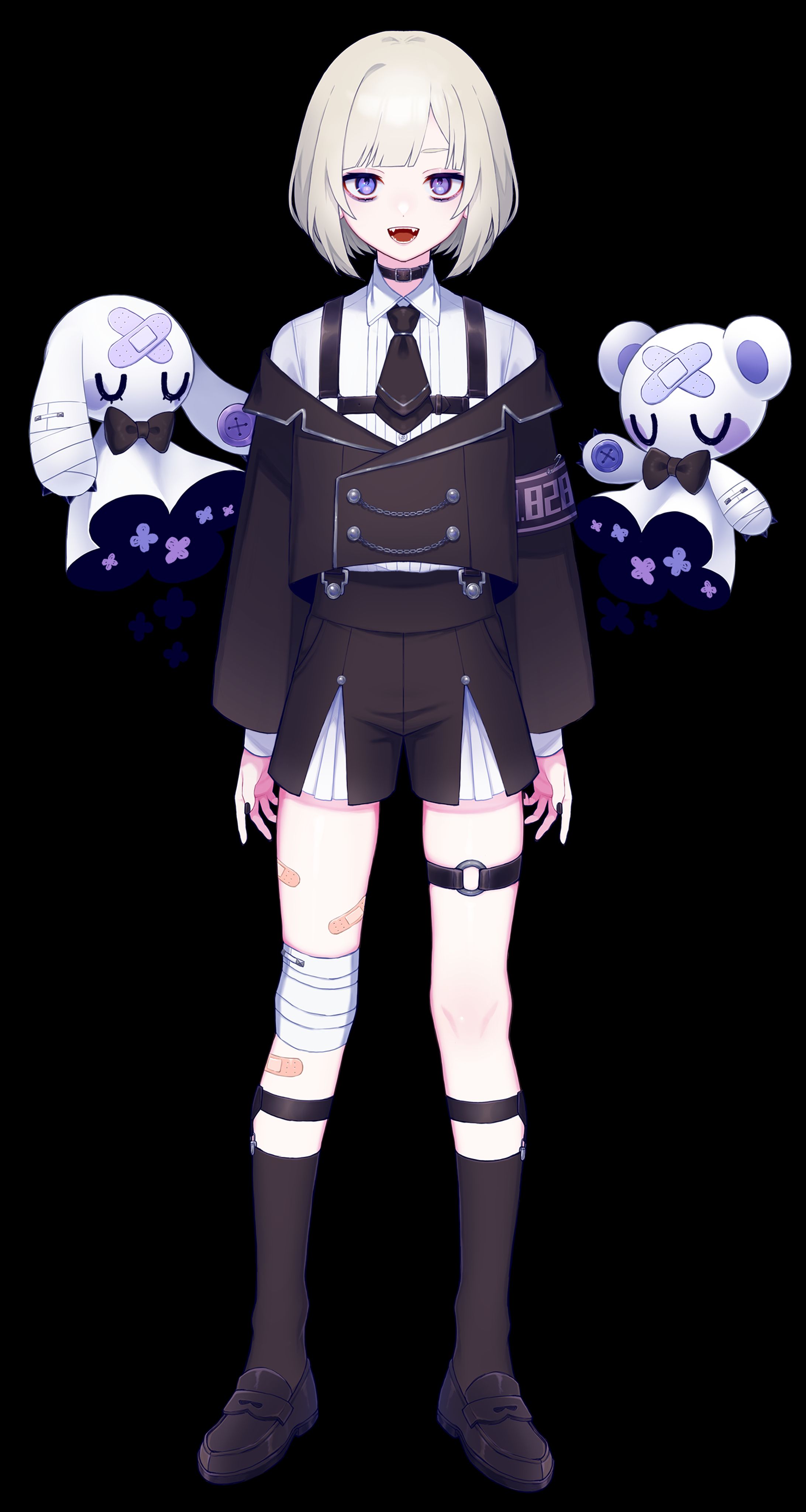 万咲様Live2Dモデル用イラスト-1