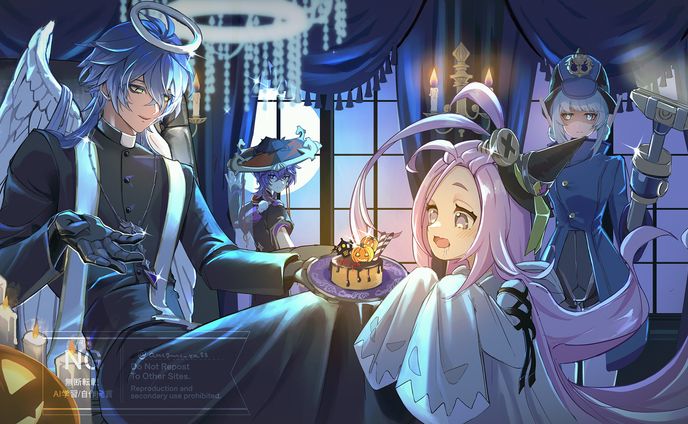 【二次創作】横長一枚絵