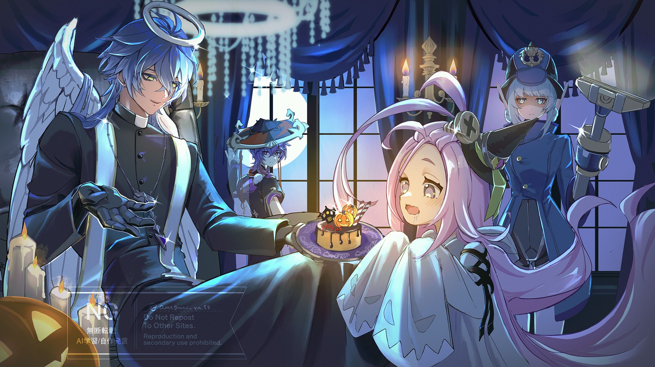 【二次創作】横長一枚絵-1