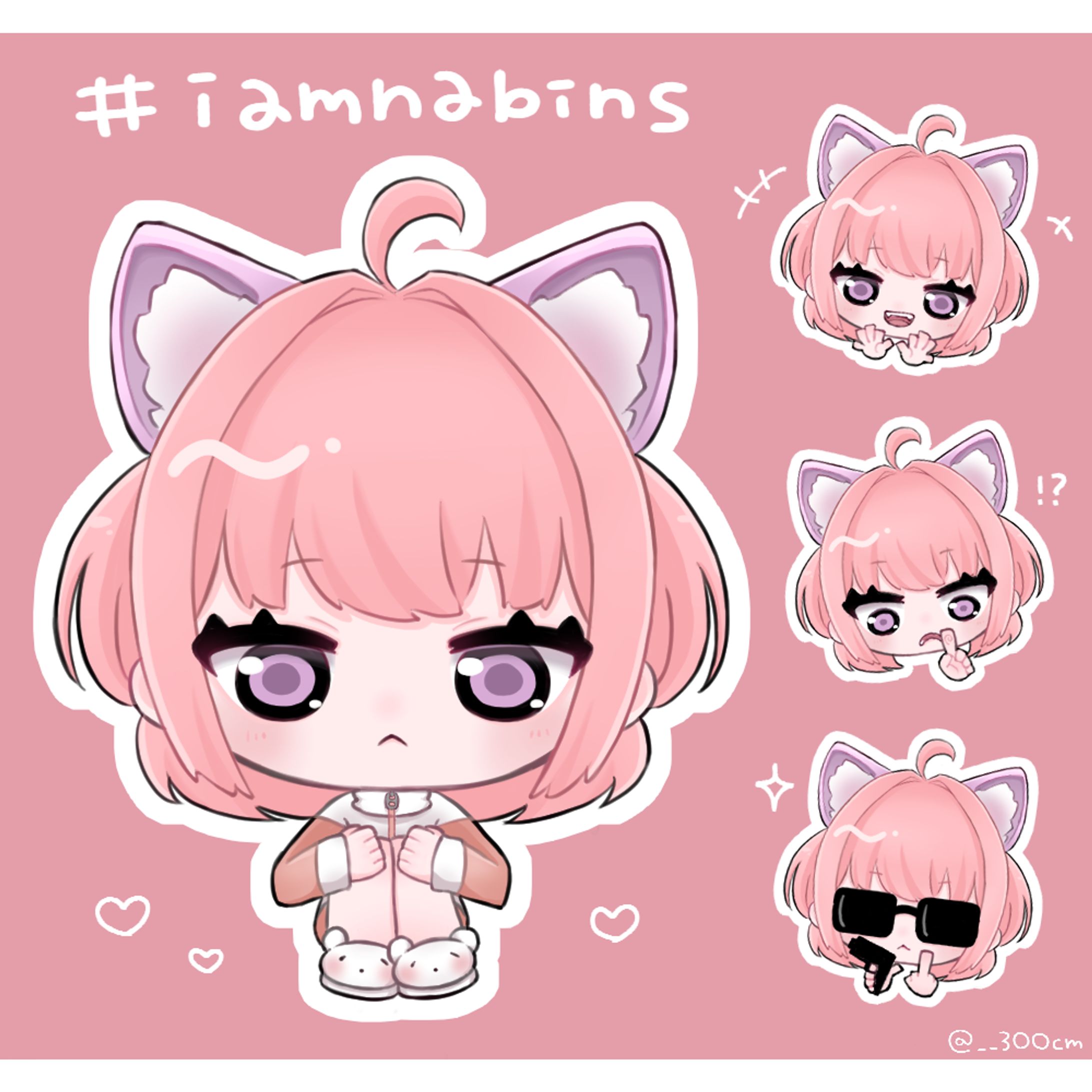 #iamnabins - デフォルメ-1