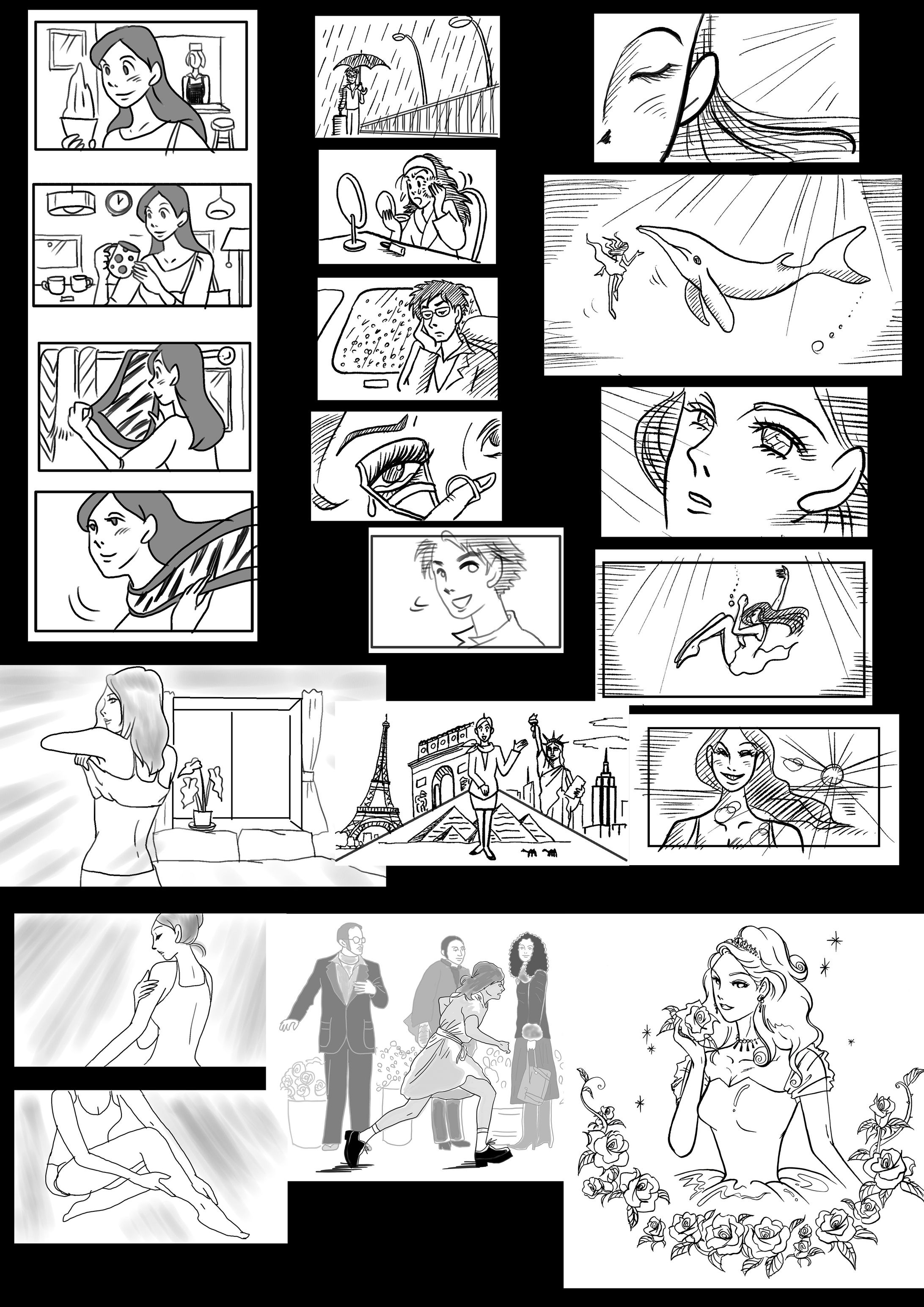 モノクロ絵コンテ見本01-1