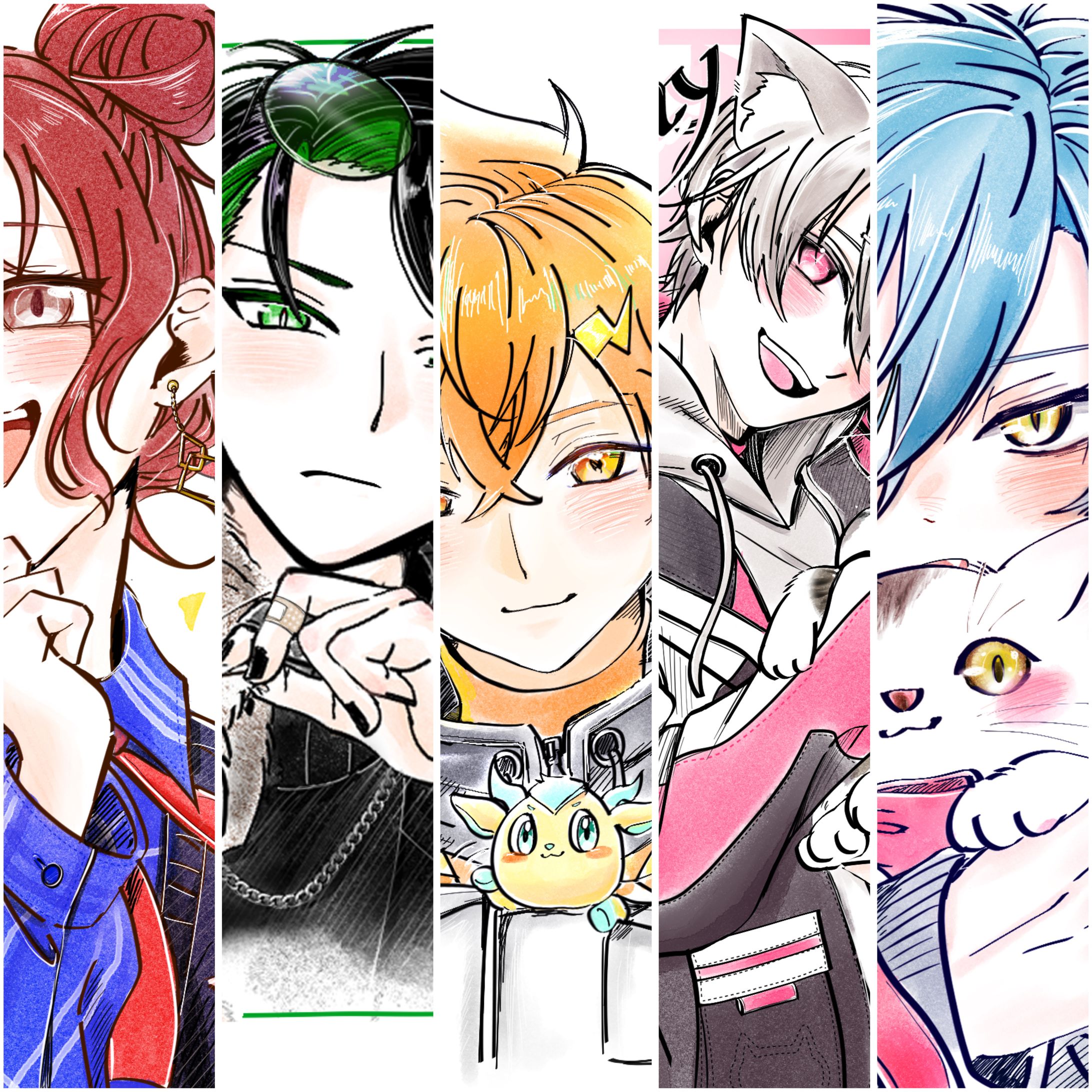 ポップ寄りなイラスト2025-1