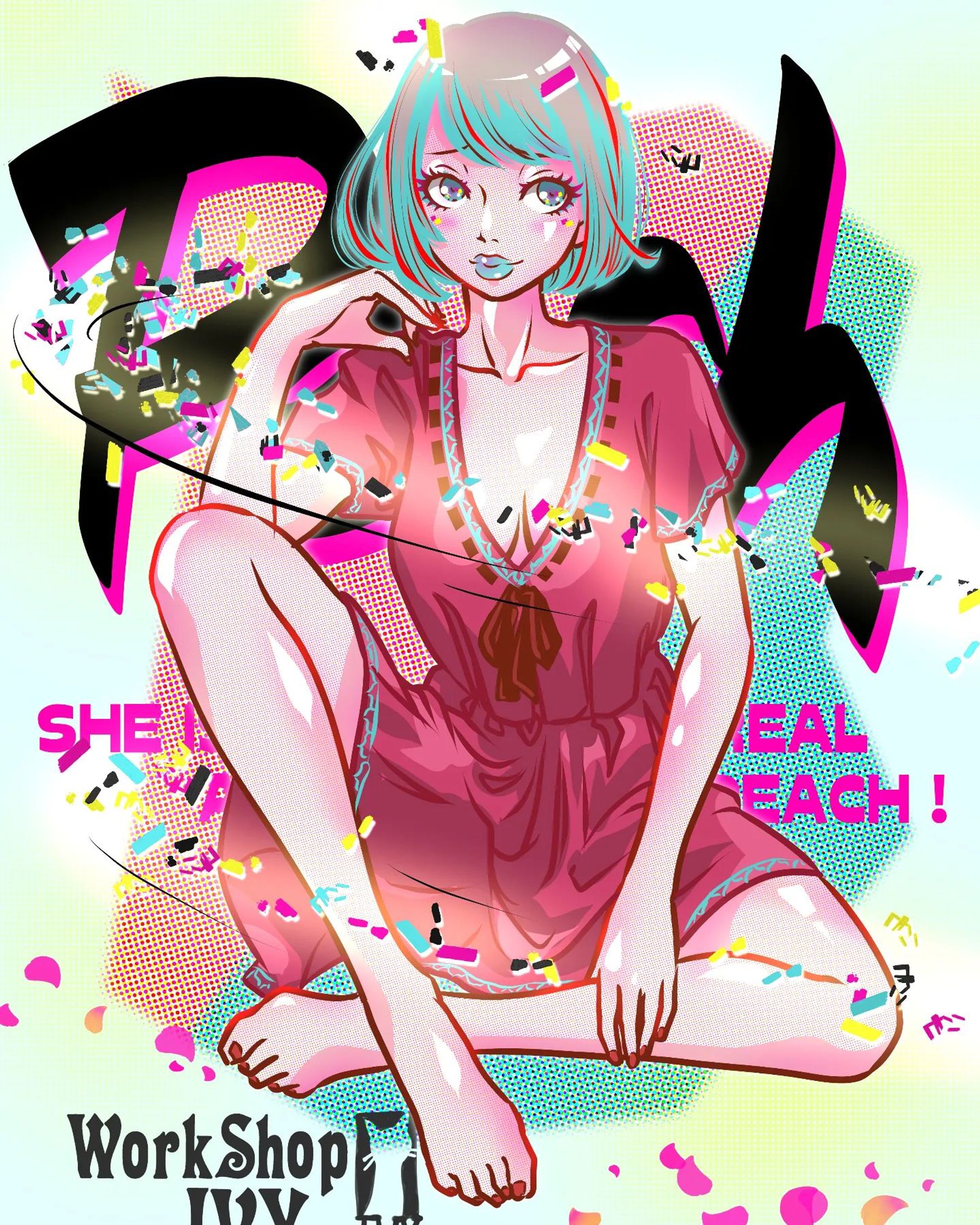 加筆修正  #girlsillustration #illustrator #イラストグラム-1