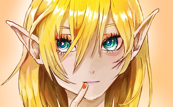 金髪少女